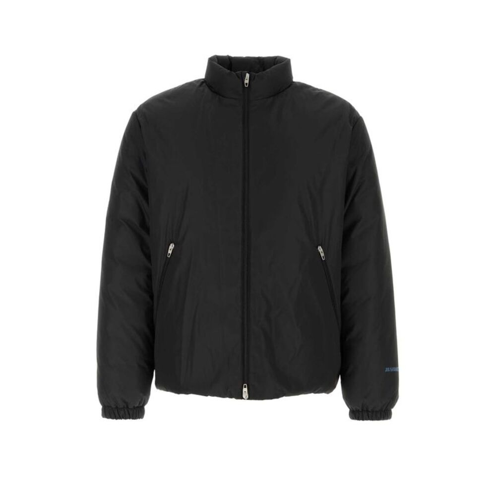 Jil Sander Men Black Polyester Down Jacket